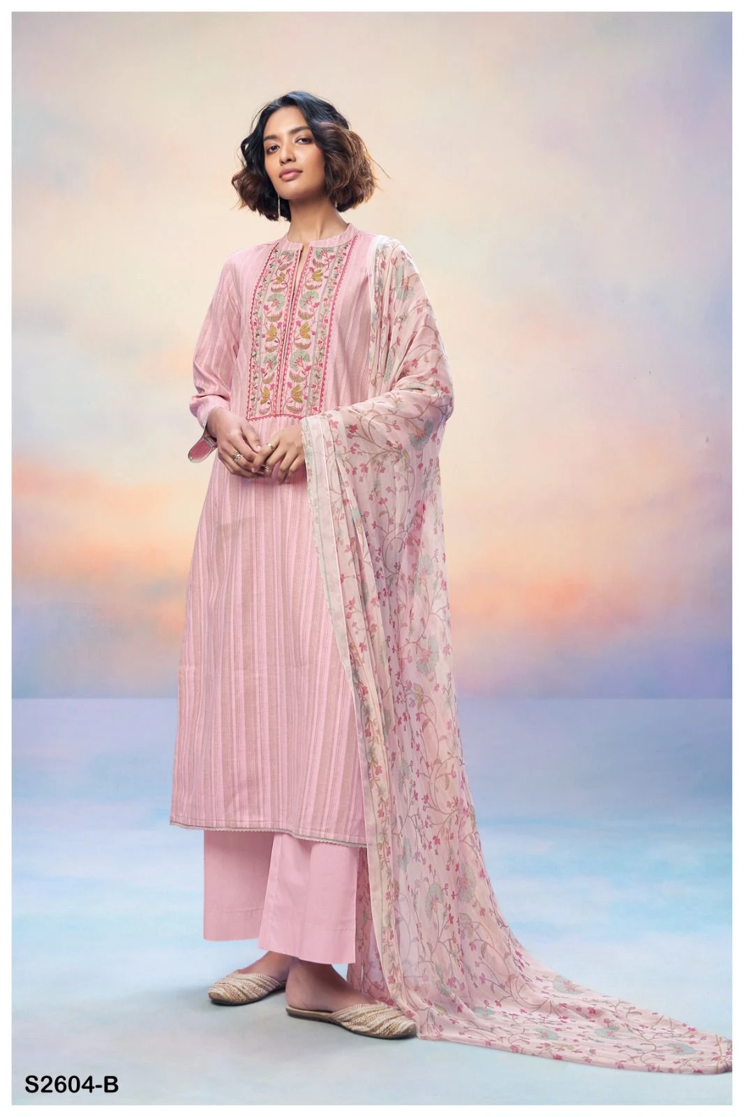 Ganga Bhargavi 2604 Premium Woven Cotton Wholesale Fancy Salwar Suit Catalog — Wholesale Salwar Suits, Ganga wholesale from Surat - Gallery Image 3